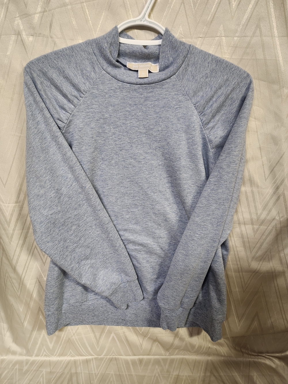 Michael Kors Women's Light Blue Crewneck Sweater